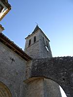 Saint-Julien-Du-Serre, Eglise romane, Clocher (1)